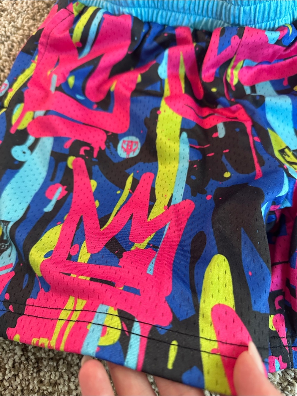 Baseball Lifestyle 101 graffiti tee and shorts - Picture 8 of 9